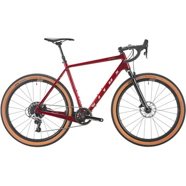 Gravelbike VITUS SUBSTANCE Carbon HT Sram Rival Mix 40 Zähne Rot 2023 0